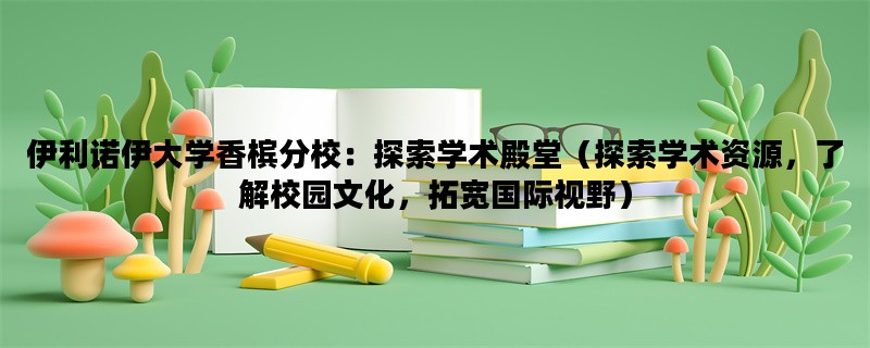 伊利诺伊大学香槟分校：