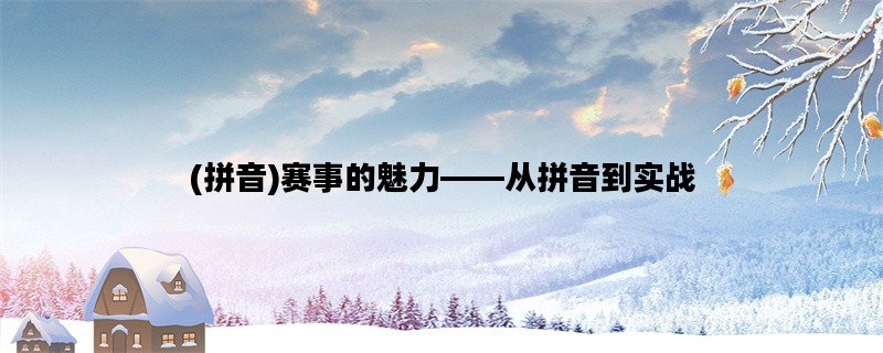 (拼音)赛事的魅力——从拼音到实战