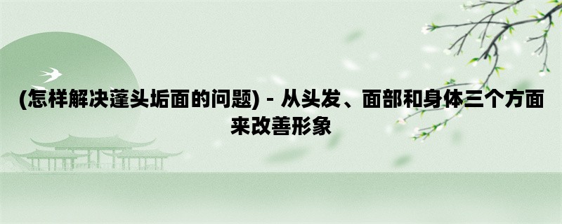 (怎样解决蓬头垢面的问题) - 从头发、面部和身体三个方面来改善形象